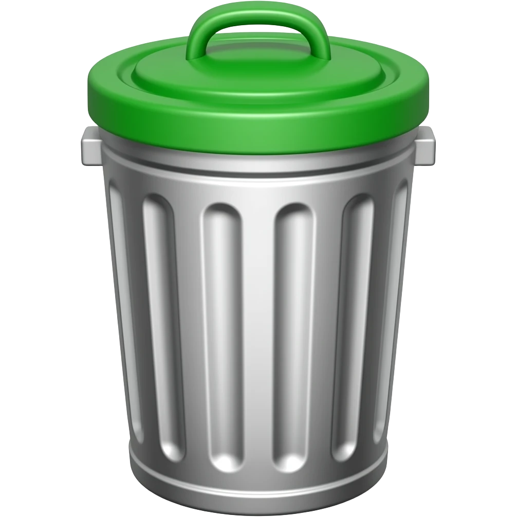 trashcan emoji