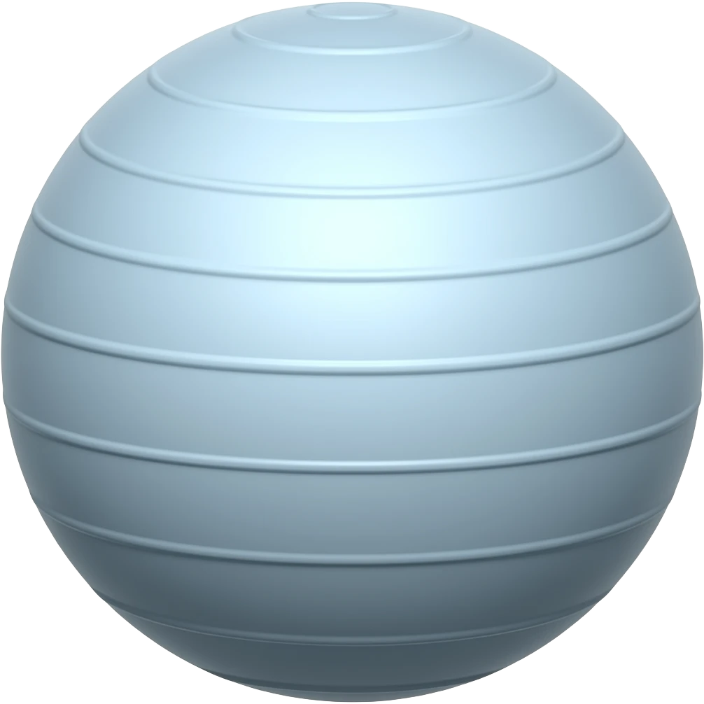 Yoga ball emoji