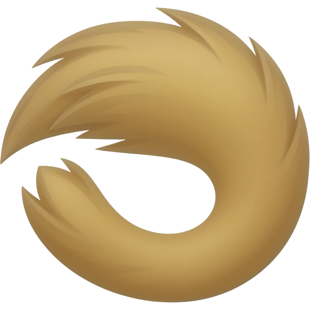 Tail emoji