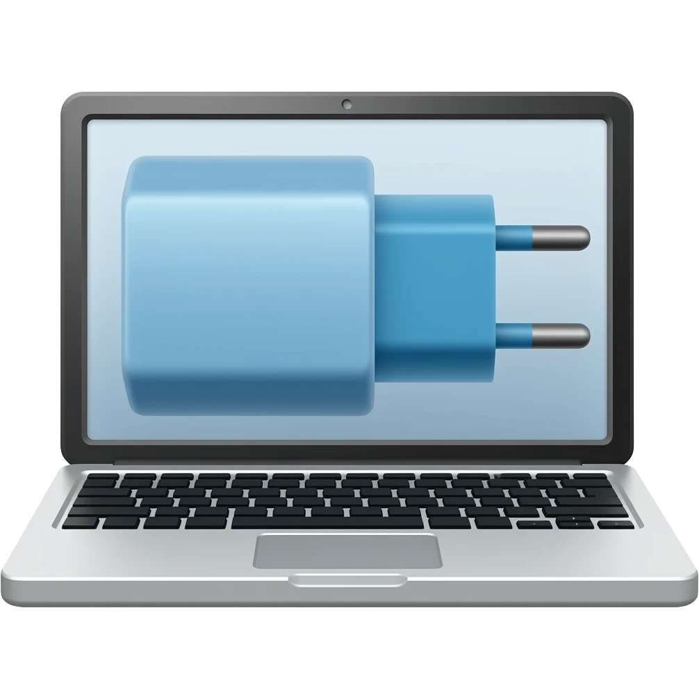 laptop charger emoji