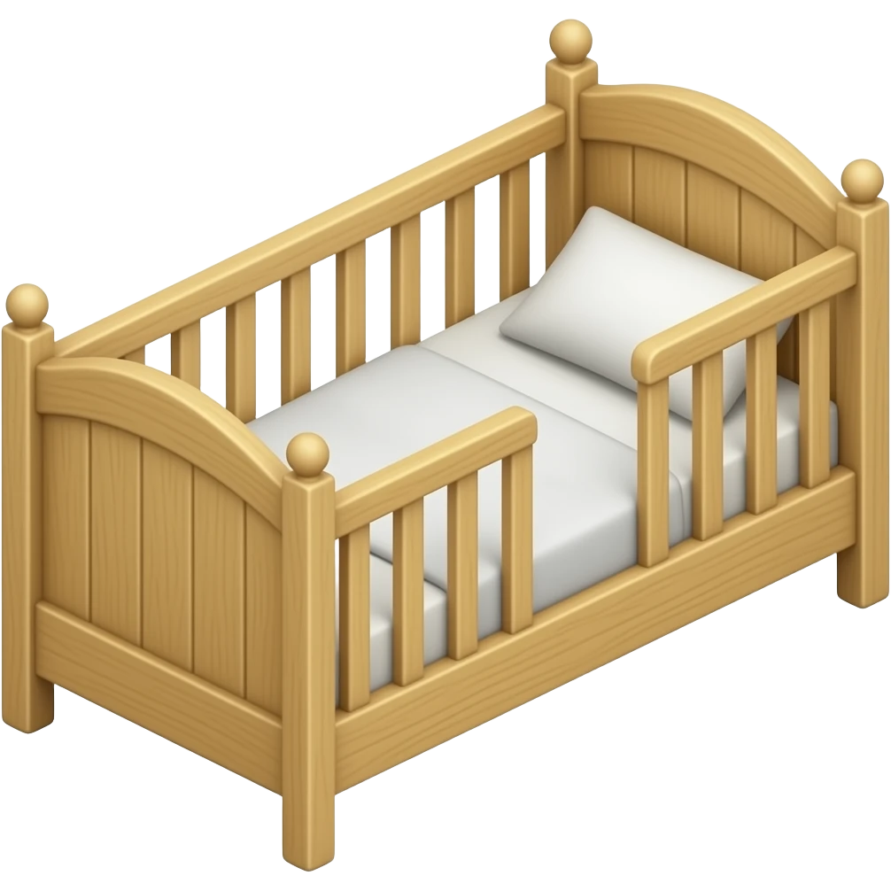 simple cot bed emoji