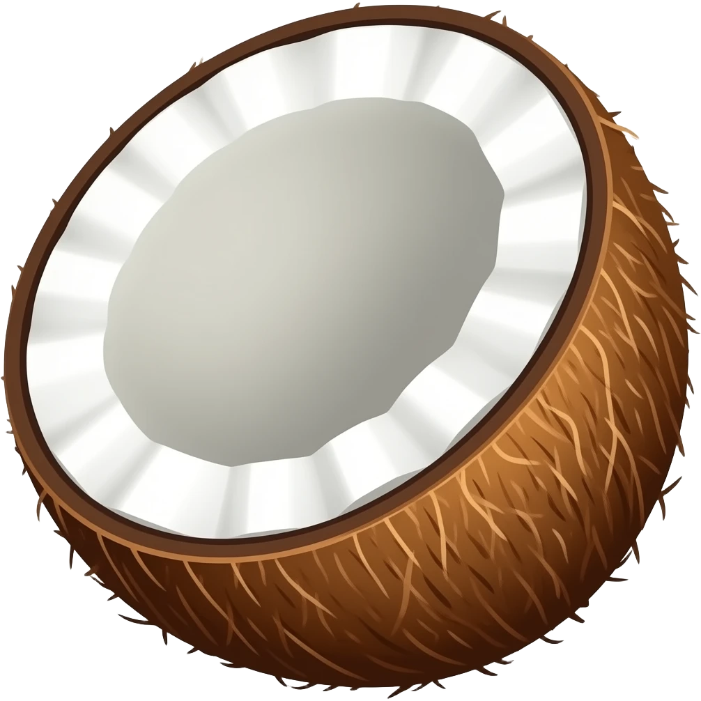 Coconut emoji