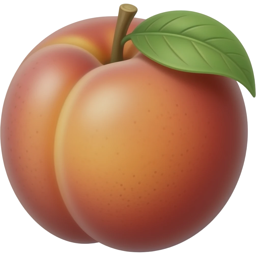 🍑😋 emoji