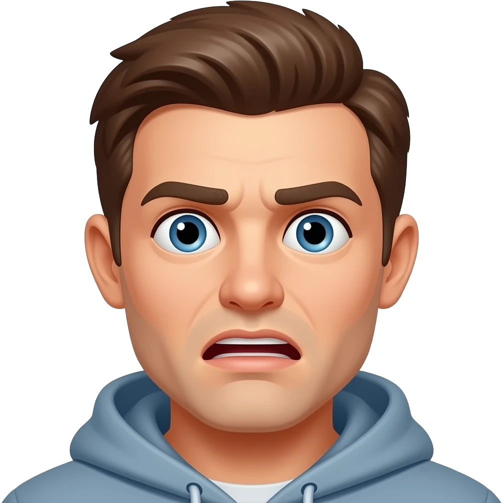 Scared emoji