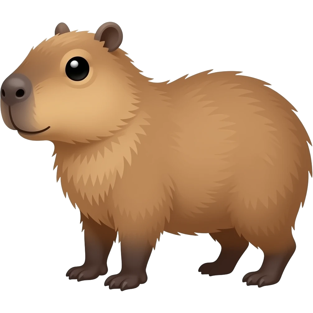 Capybara emoji