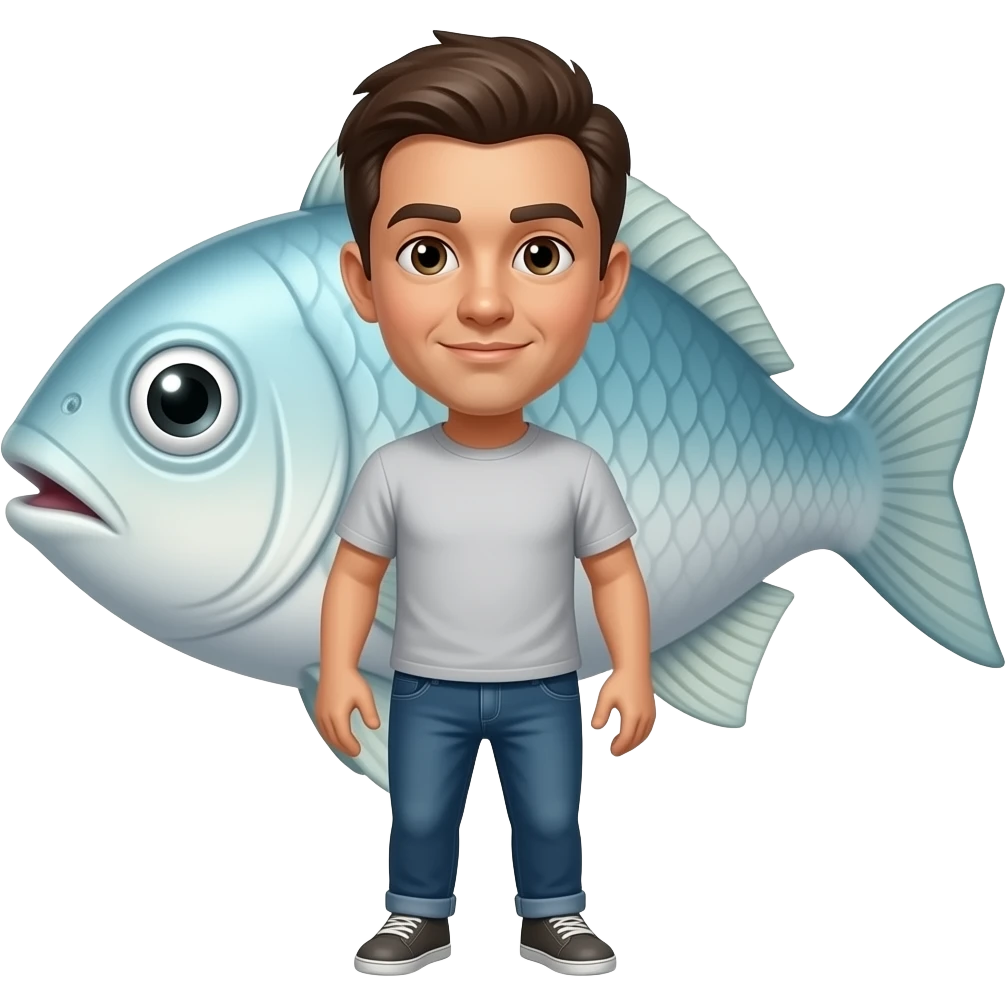 Fish With Human Faces emoji
