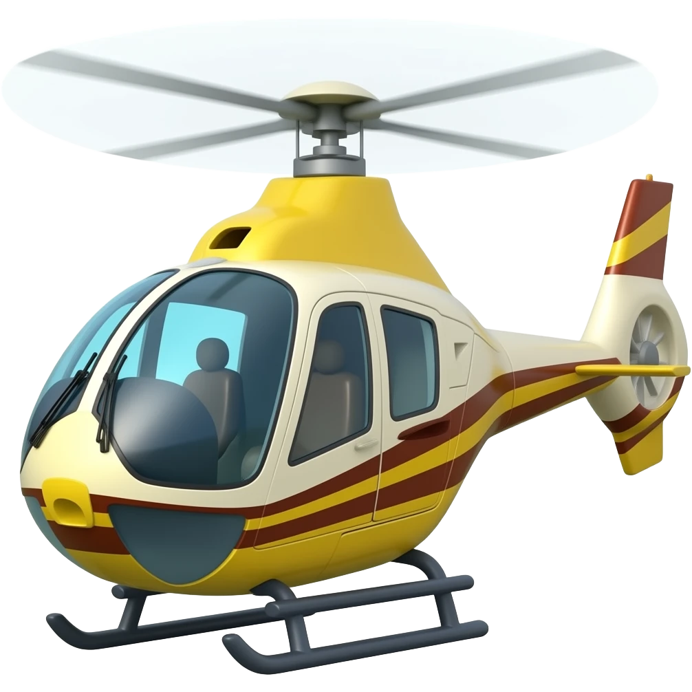 helicopter emoji