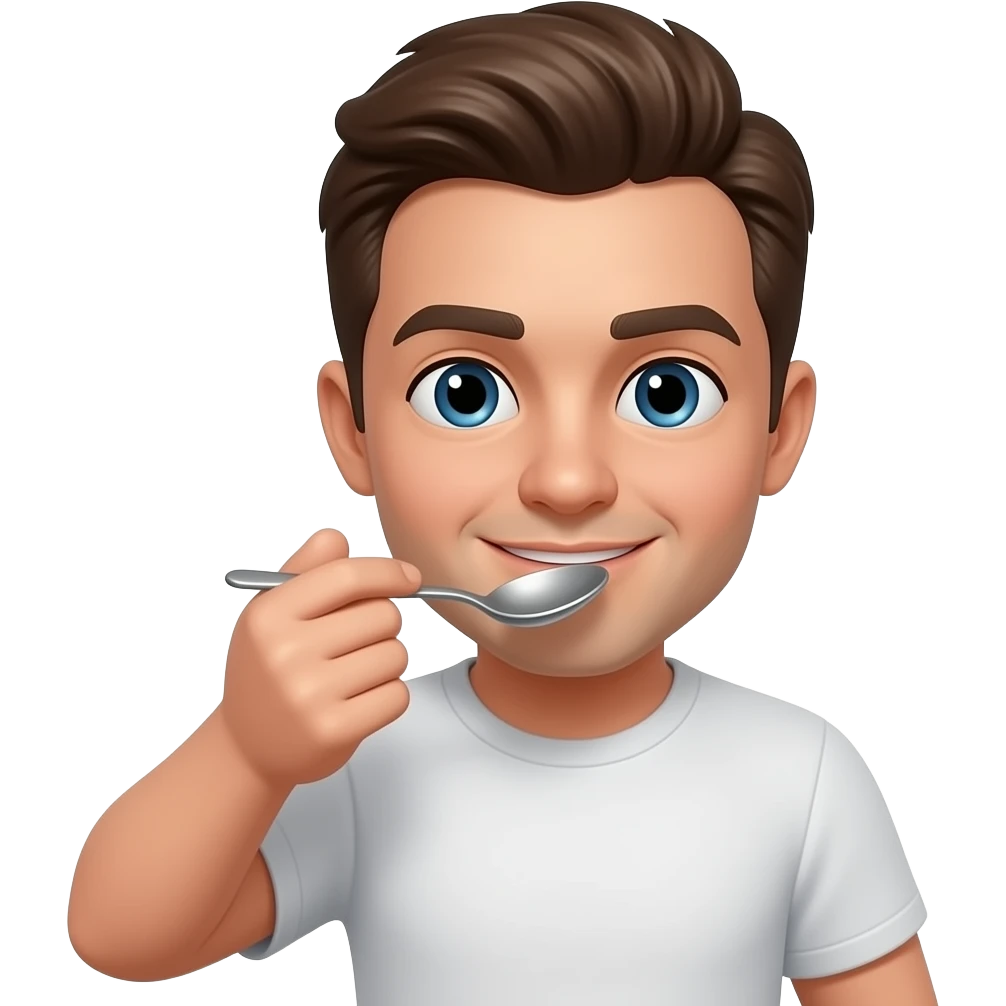 without spoon emoji