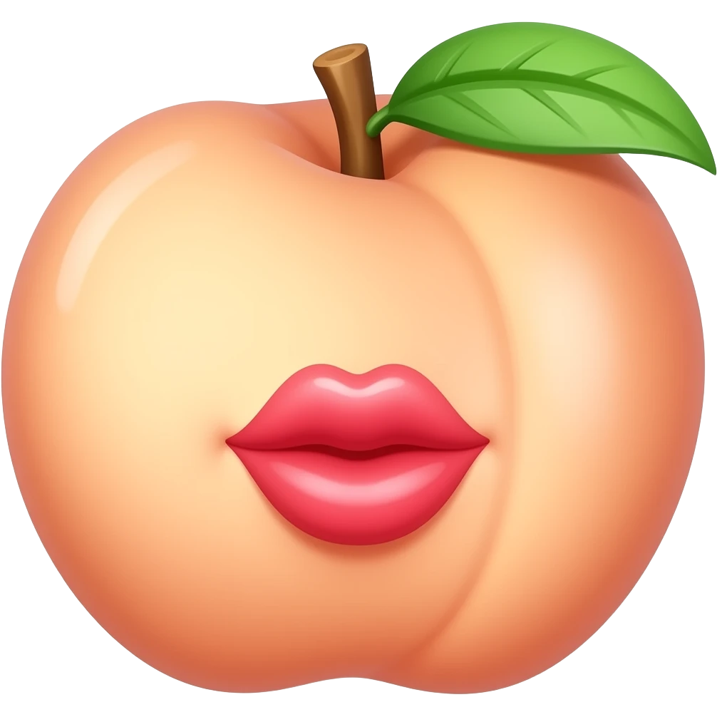 💋🍑 emoji