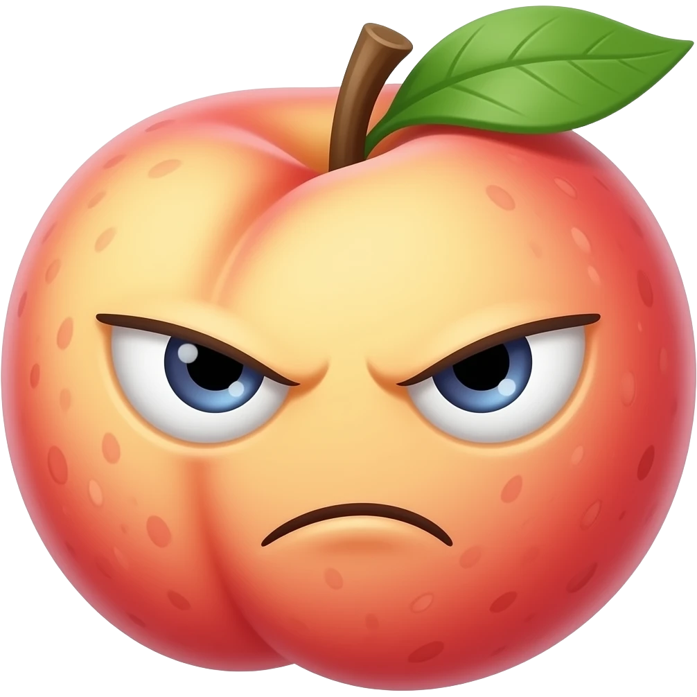 🍑😝 emoji
