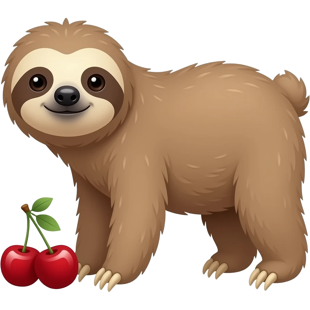 🦥🍒 emoji
