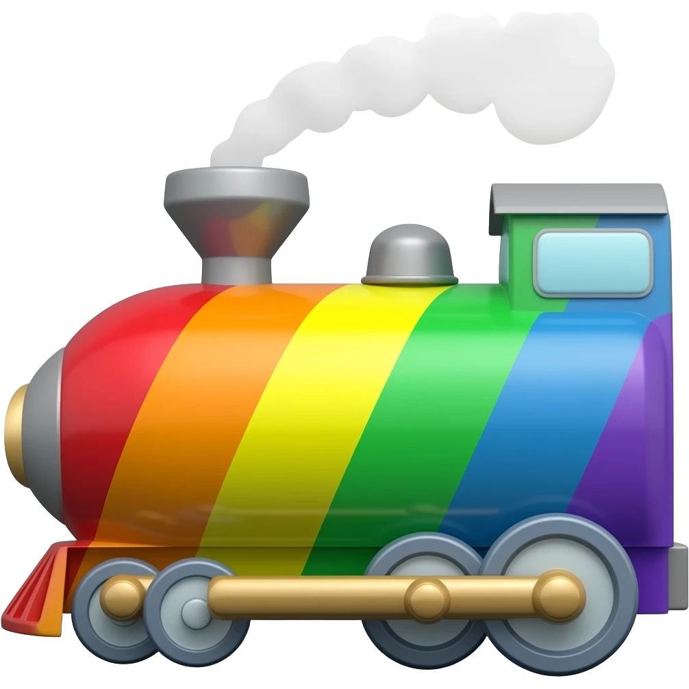 Gay train emoji