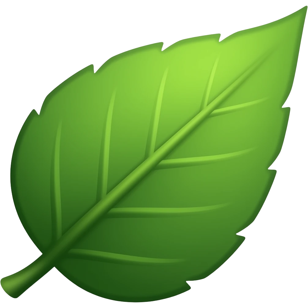 Leaf emoji