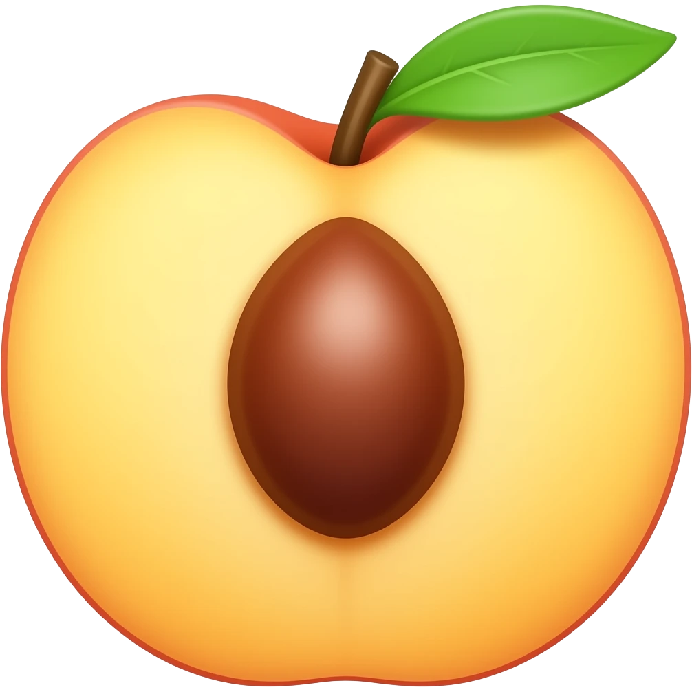 peach emoji