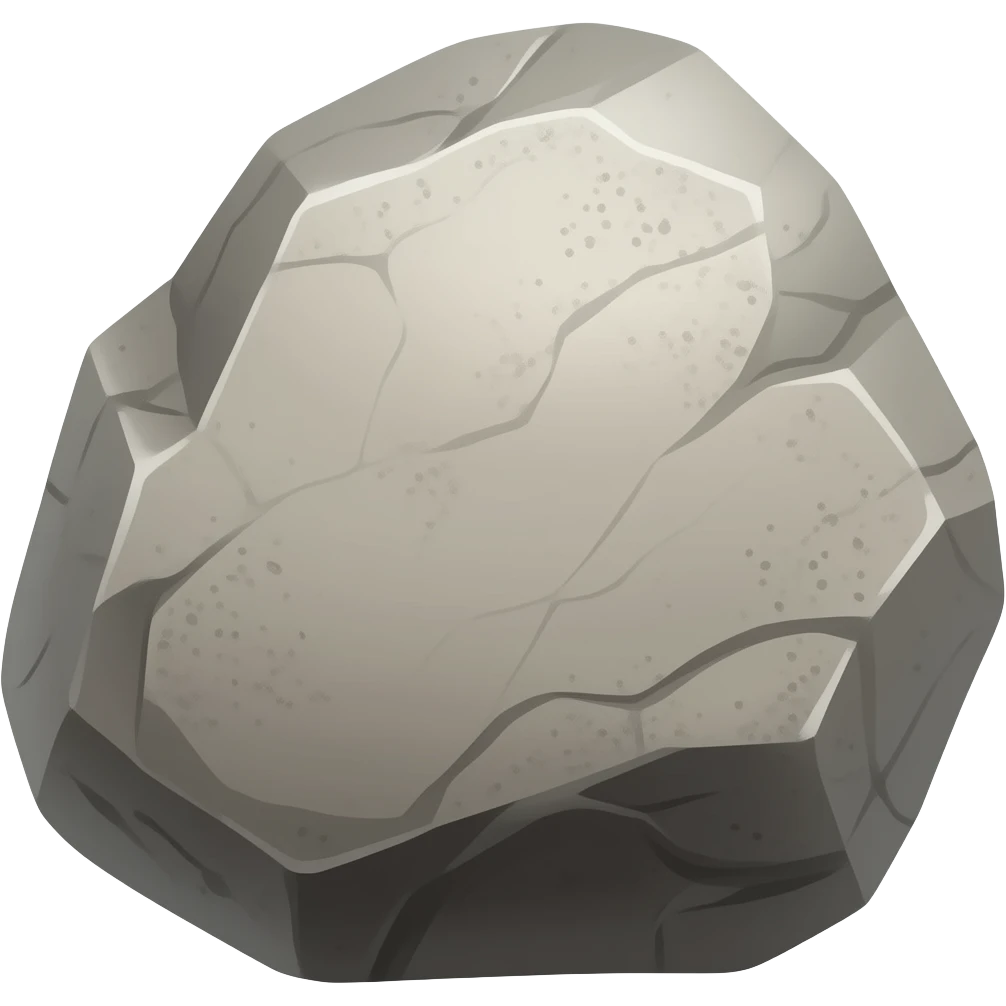 Rock emoji