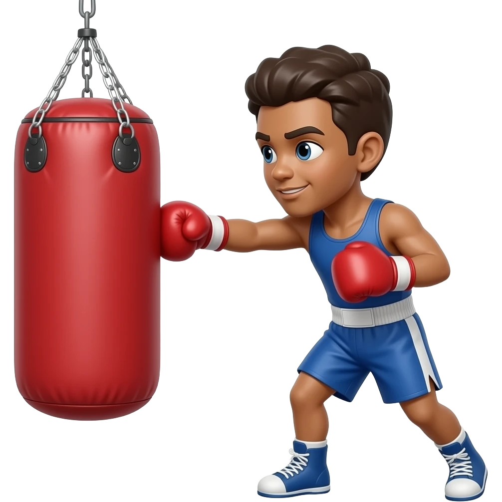 hitting emoji
