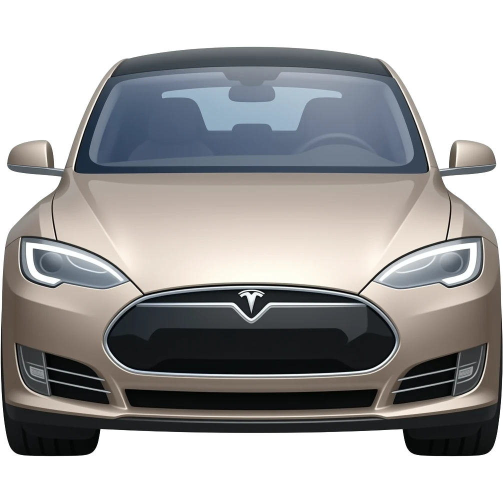 Tesla car emoji