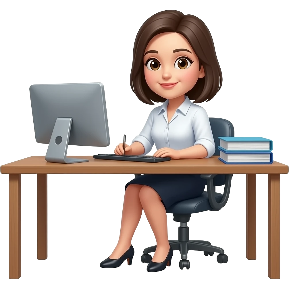 Female office working emoji