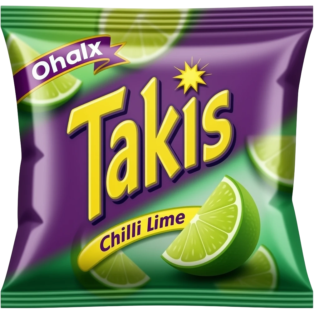 Takis hot chilli lime emoji