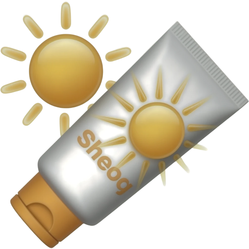 sunscreen emoji