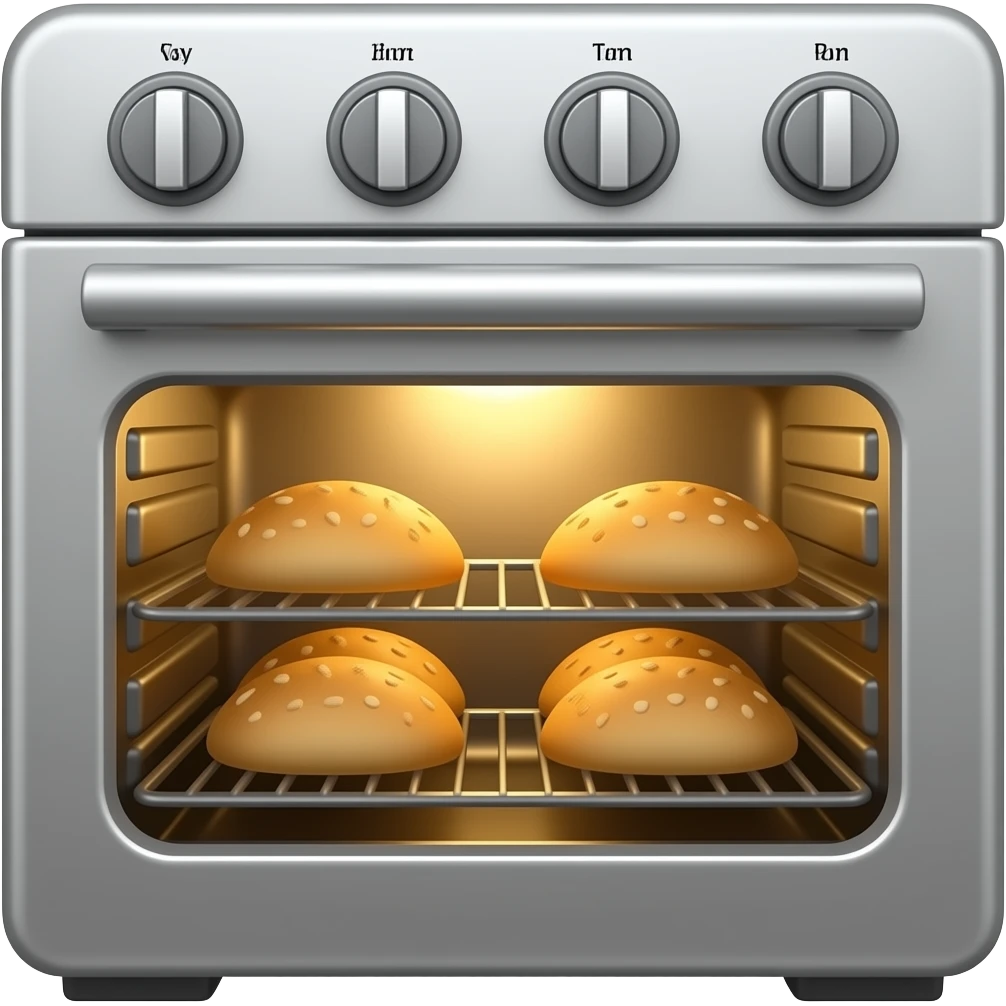 Bake oven emoji