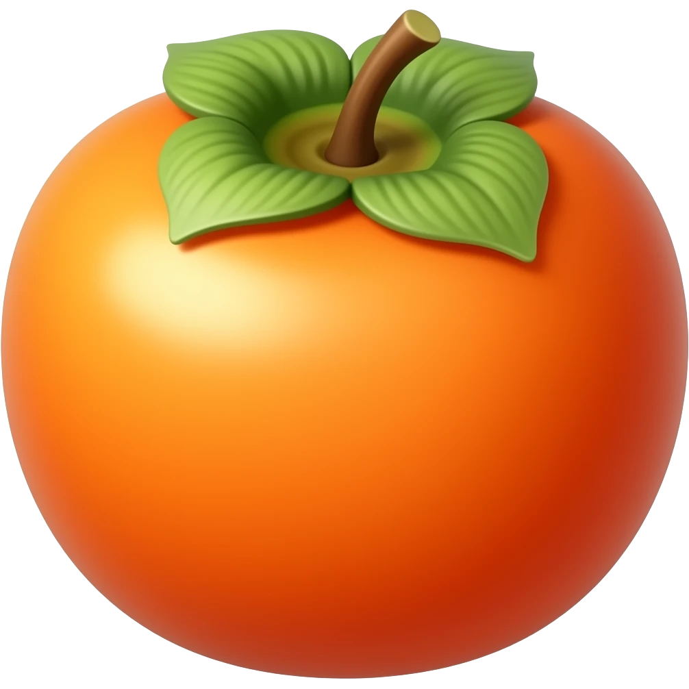 Persimmon emoji
