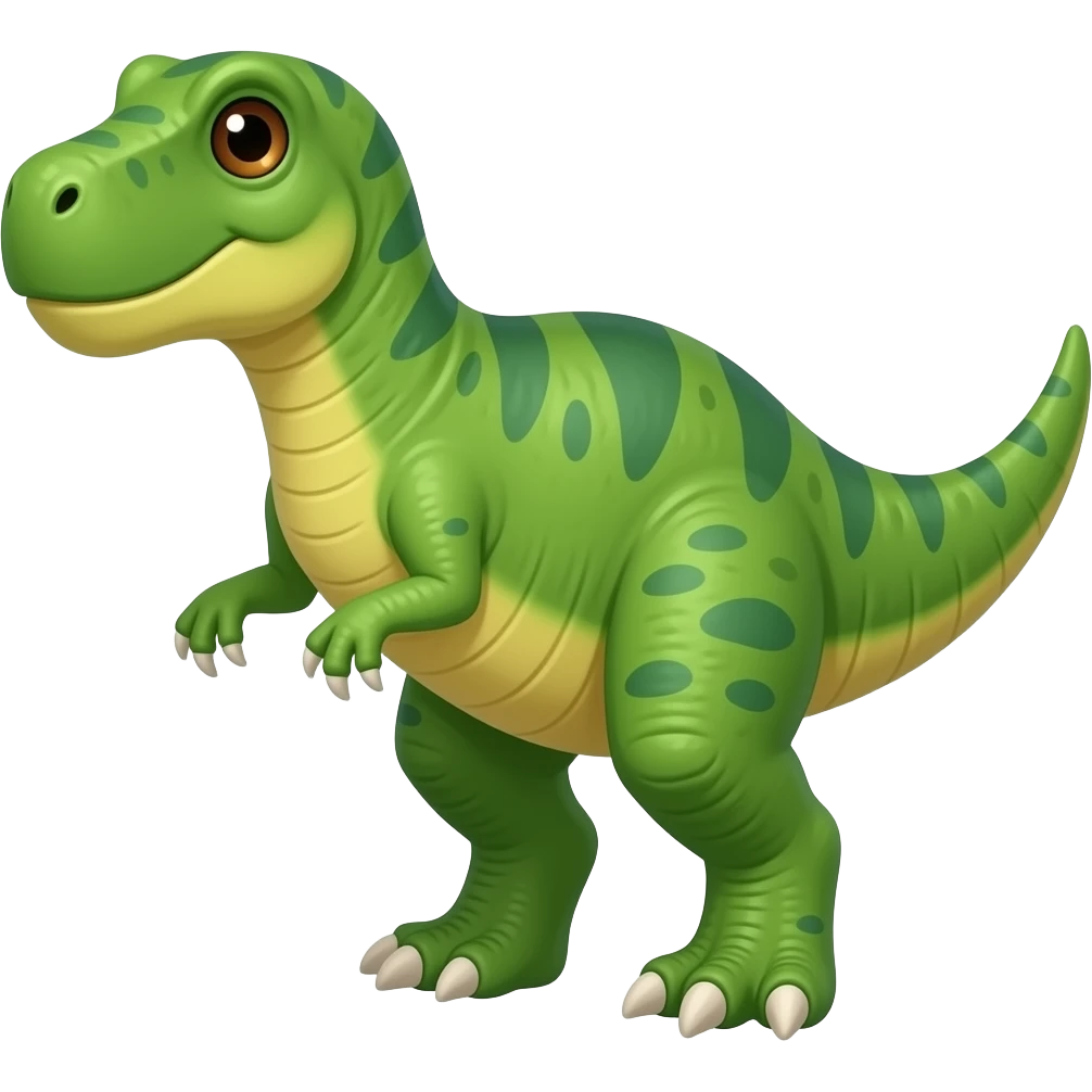 green dinosaur emoji
