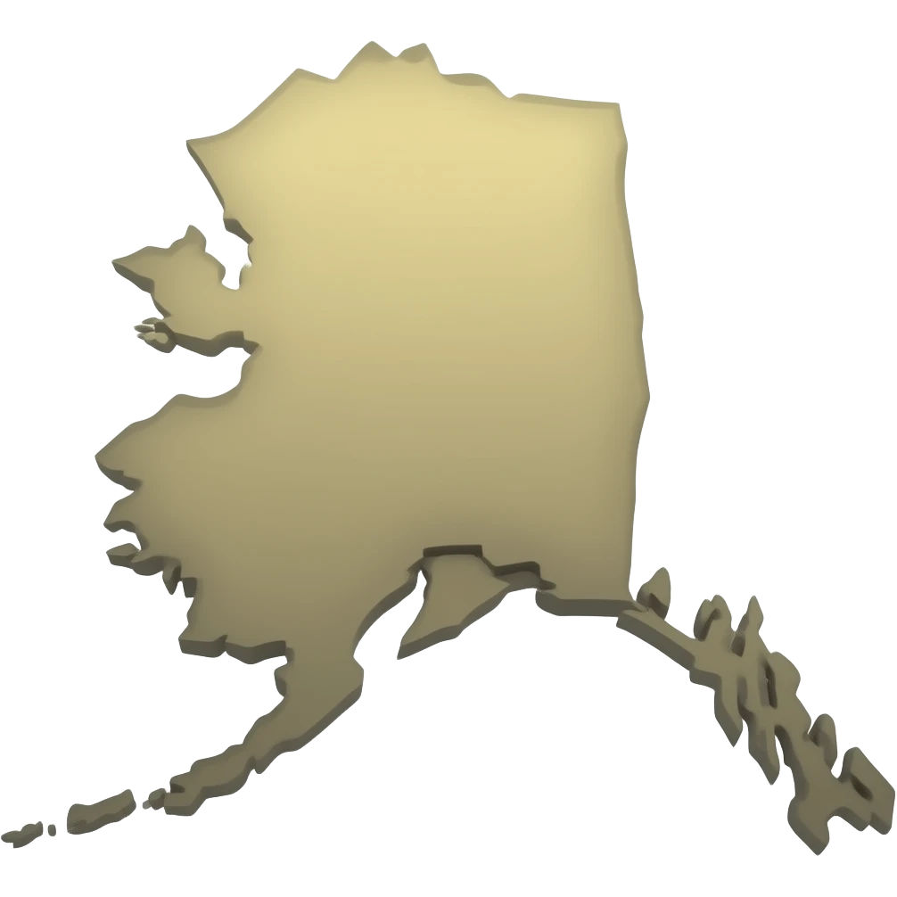 Map usa Alaska emoji