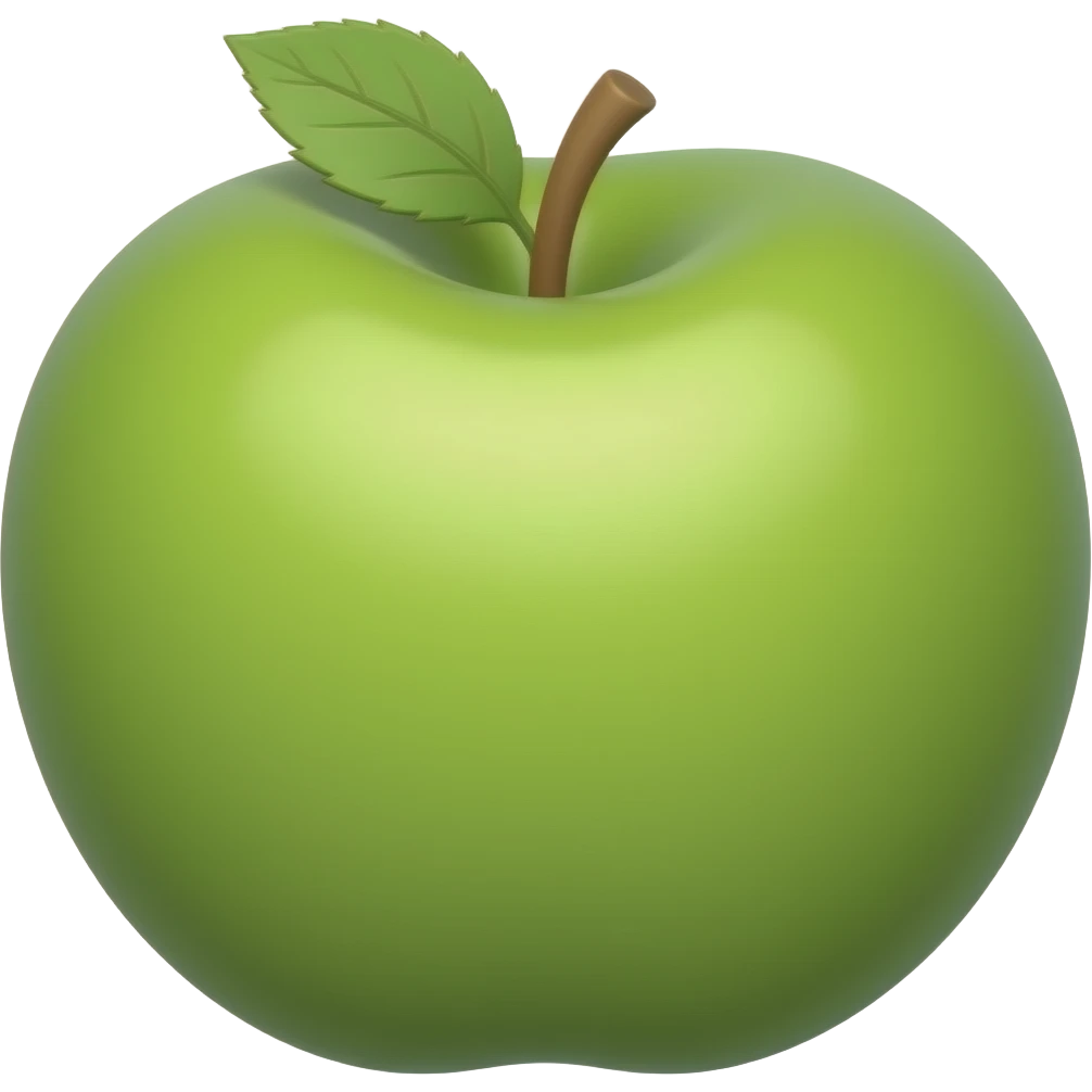 A green emoji