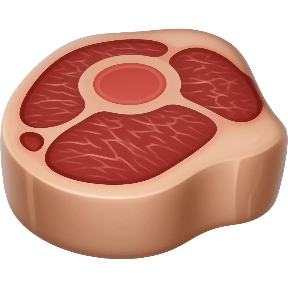 beef steak emoji