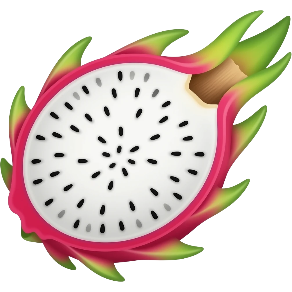 Dragon fruit emoji