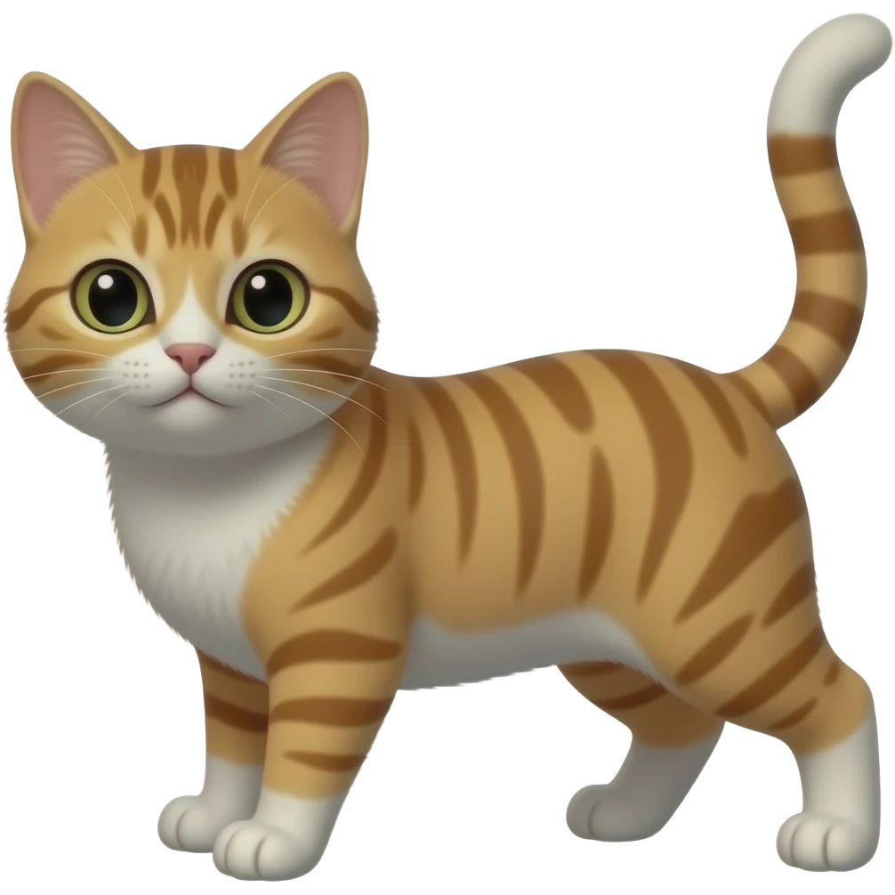 4 dimensional kitty cat emoji