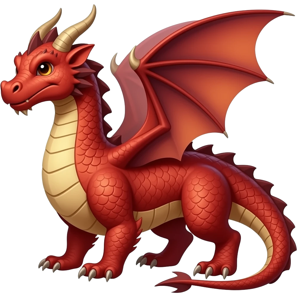 Red dragon emoji