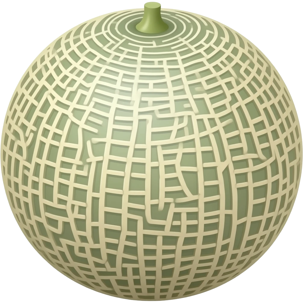 Grey Melon emoji