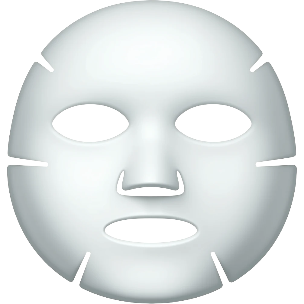 마스크팩 emoji