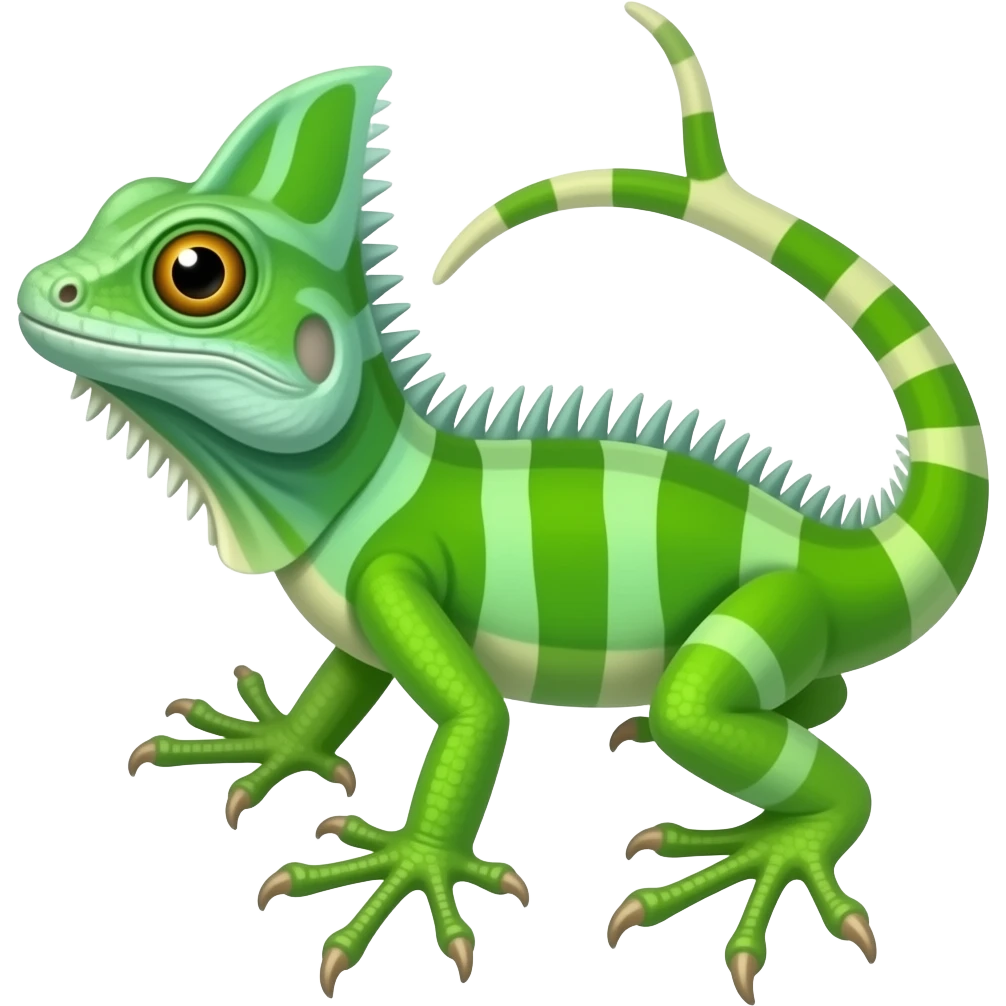 Lizard tail emoji