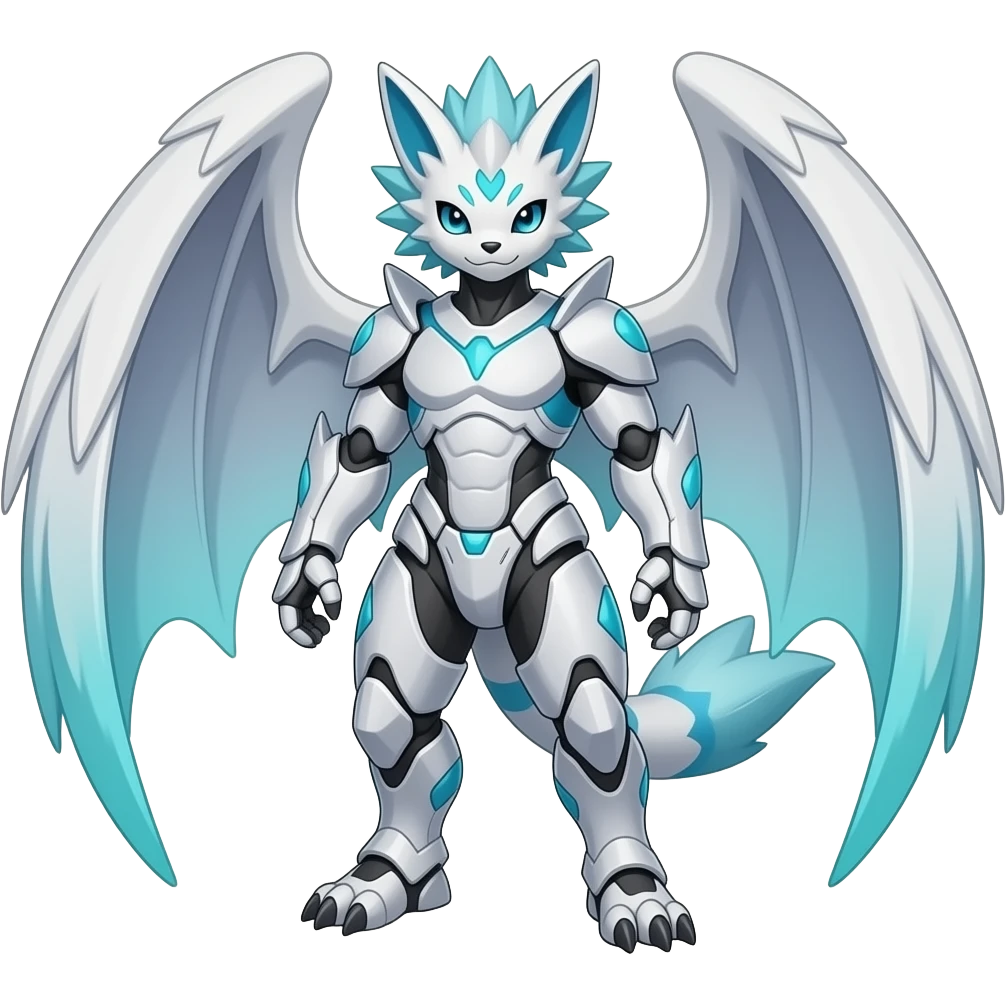 Axew-Larvesta-Latios-Genesect-Exveemon-Fakémon-hybrid emoji