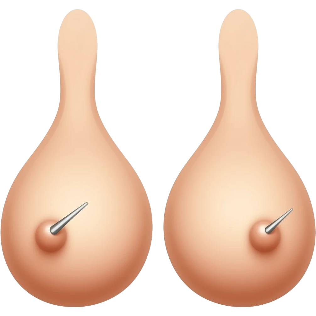 Pierced nipples emoji