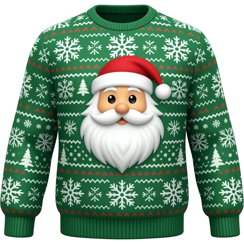 christmas themed clothe emoji