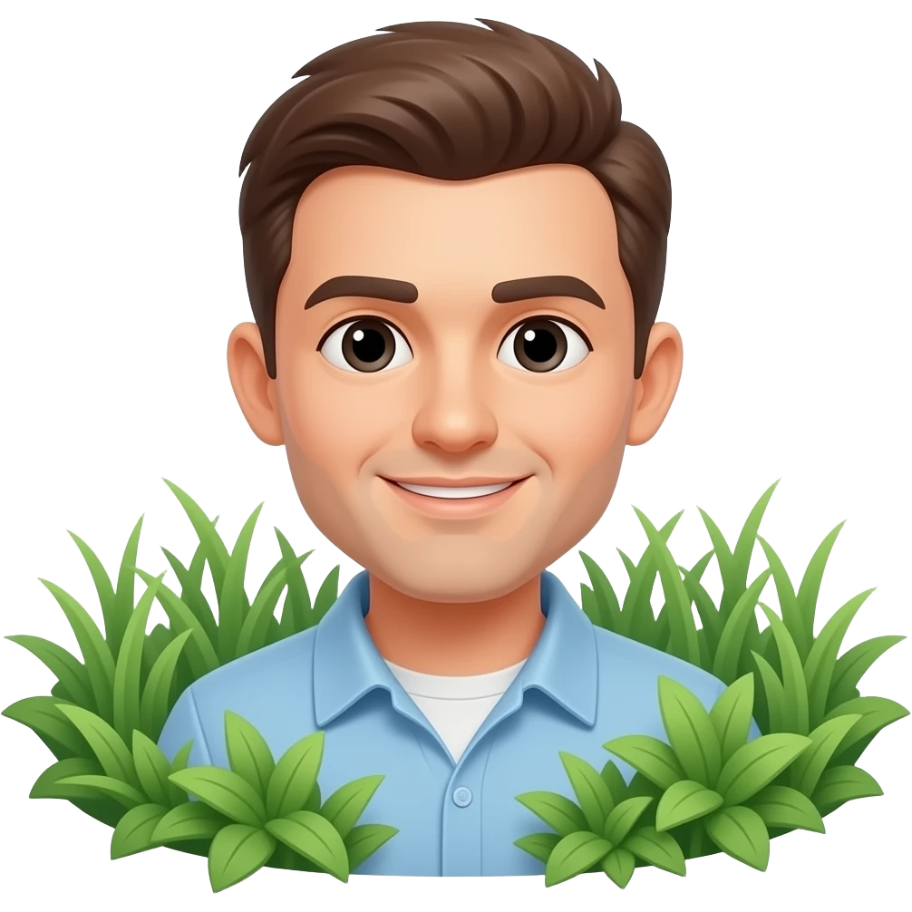 Watching from the bushes emoji