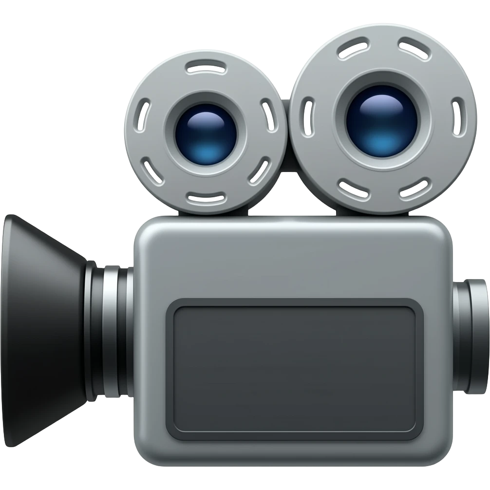 modern cinema camera emoji