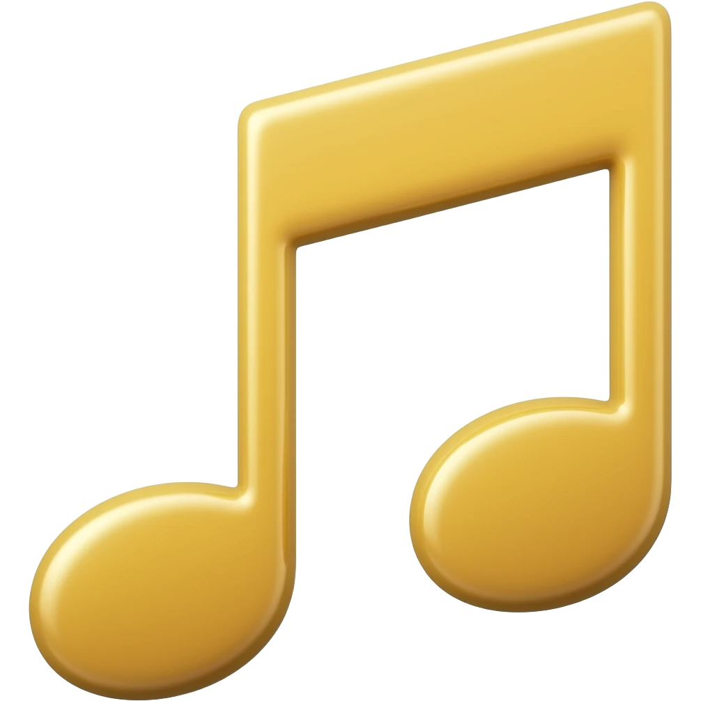 music note emoji emoji