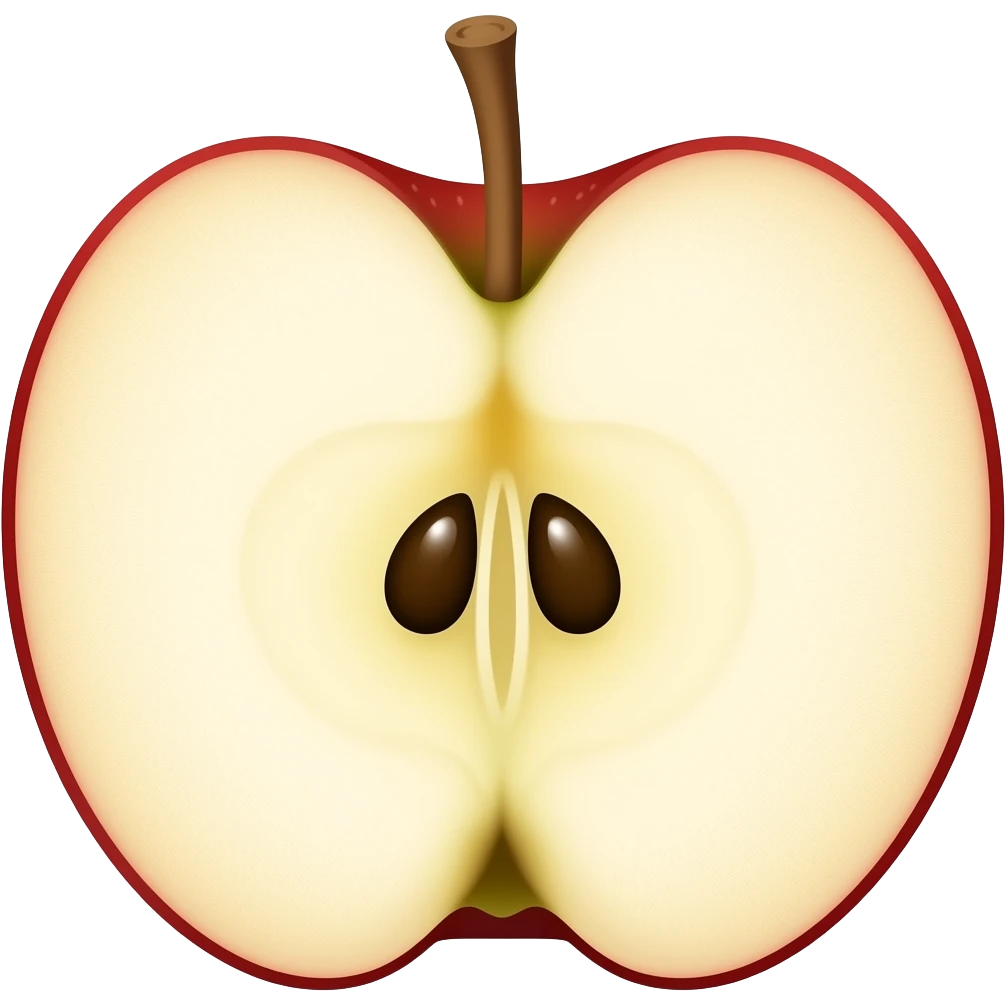 Apple core emoji