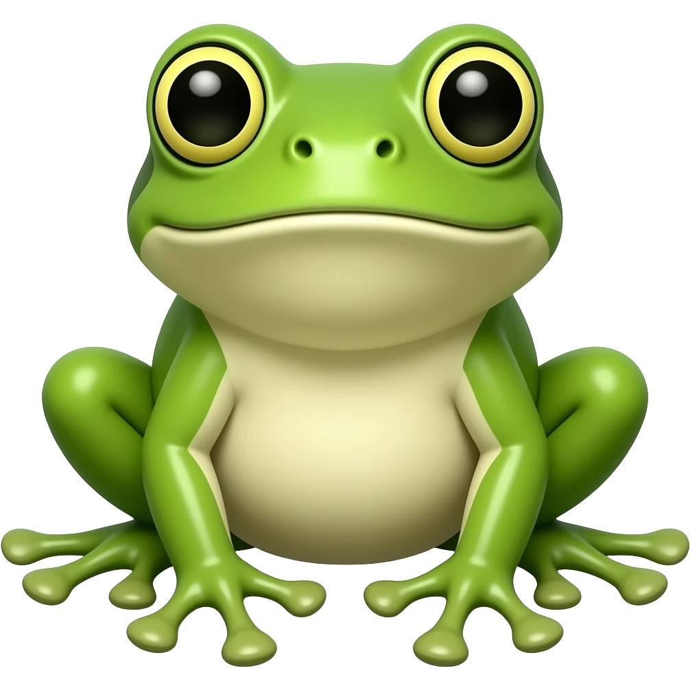 green tree frog emoji