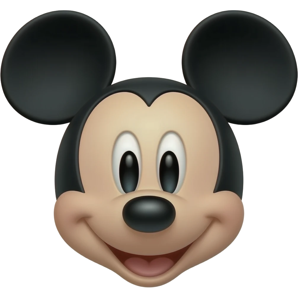 Mickey Mouse emoji