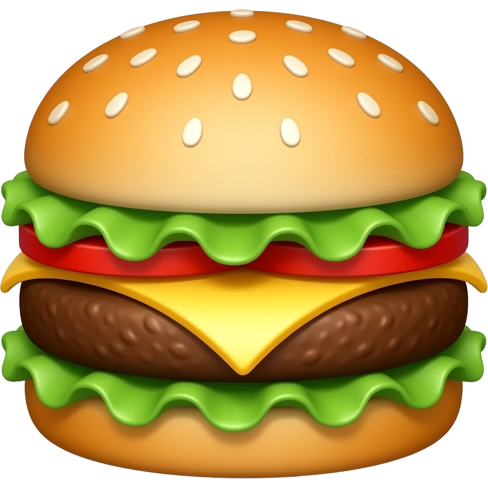 a buger emoji