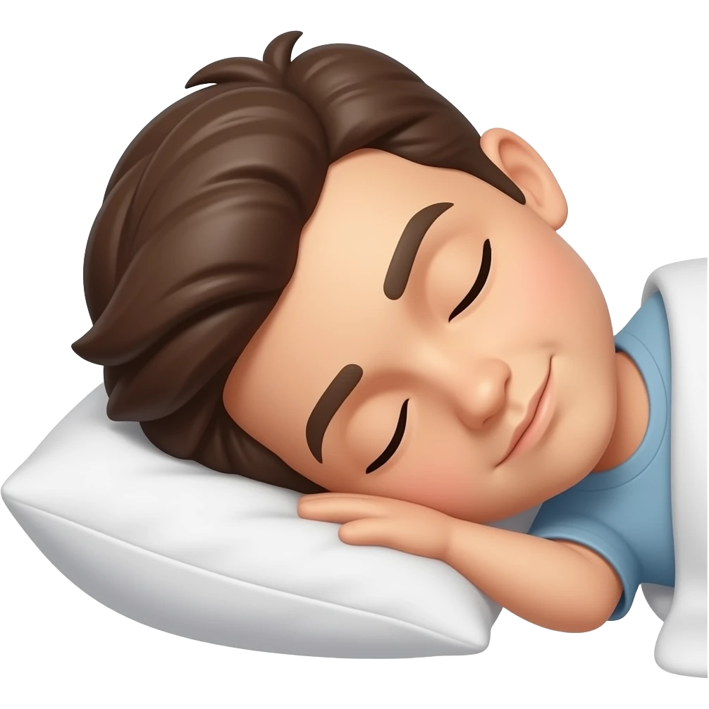 낮잠 자는 사란 emoji