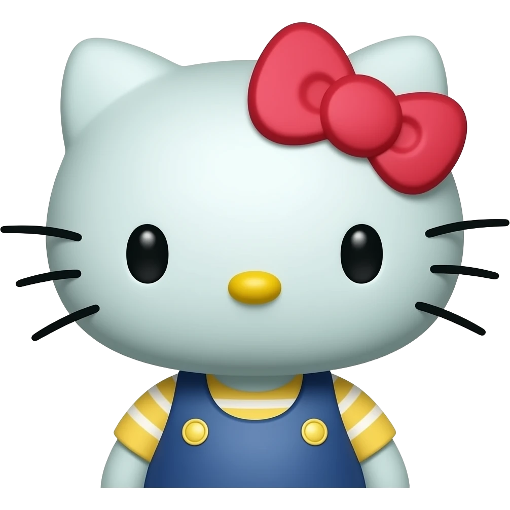 alien as hello kitty emoji