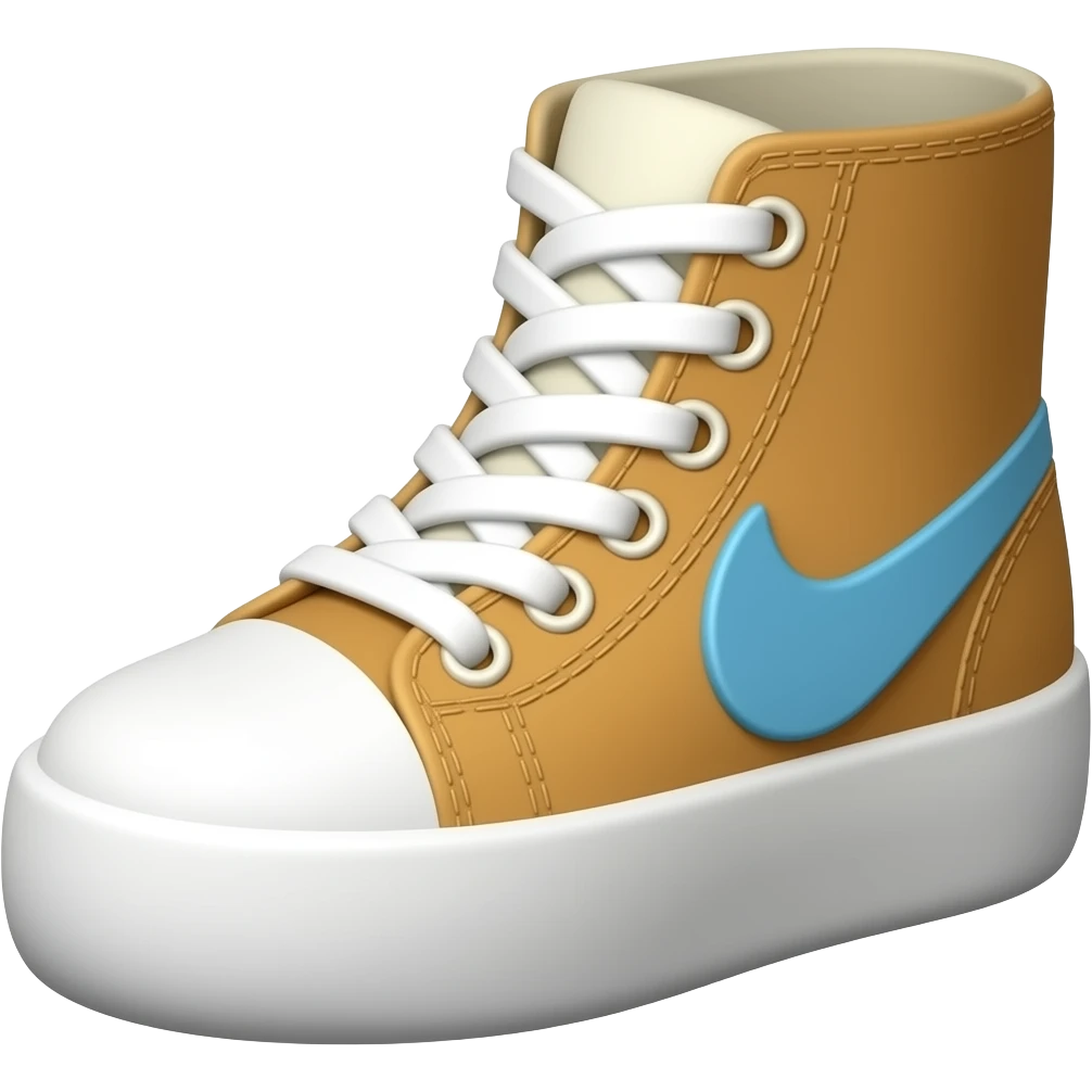 A shoe themed cake emoji