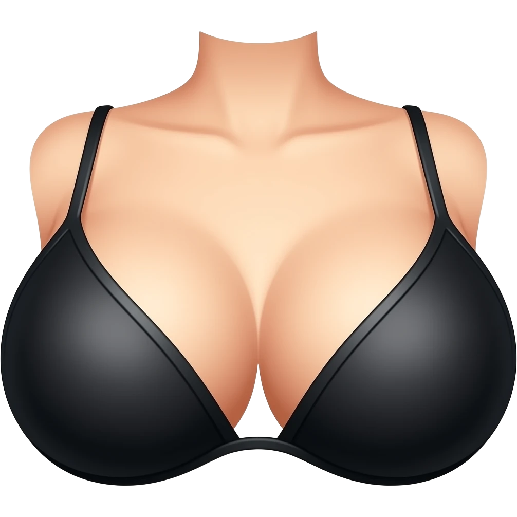 Big black boobs emoji